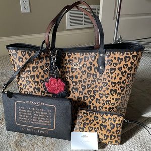 Coach Bags, Cheetah Print, NWT